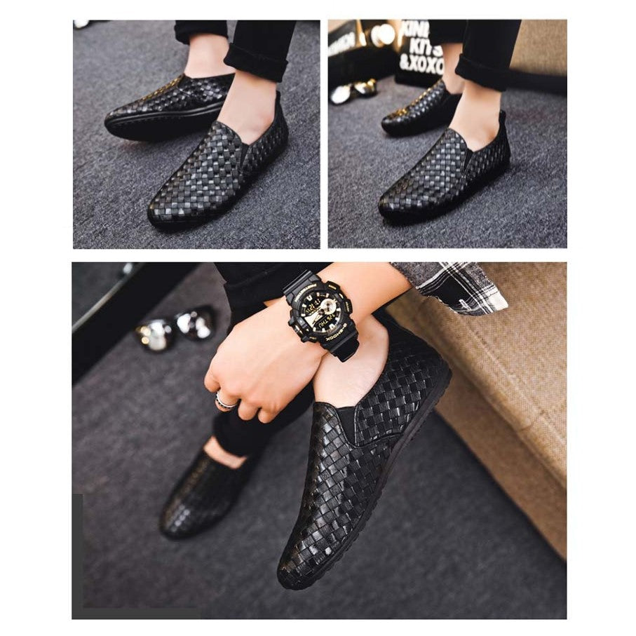 Glossy Finish Loafers