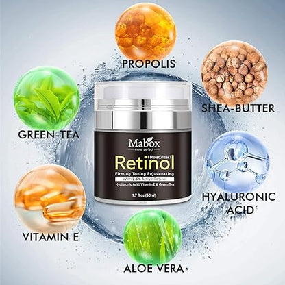 Mabox 2.5% Retinol Moisturizer Face Cream