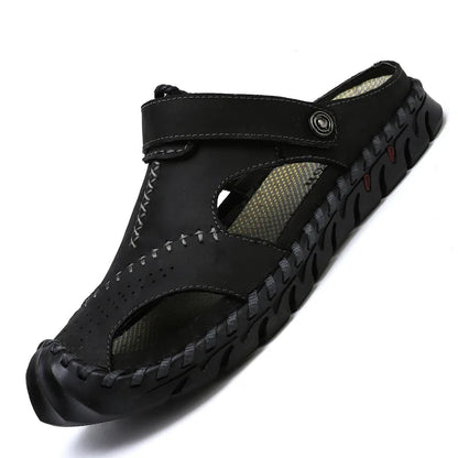 Men's Leather Durable Sandals/Slippers