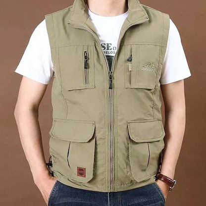 Quick Drying Mesh Multi Pocket Vest