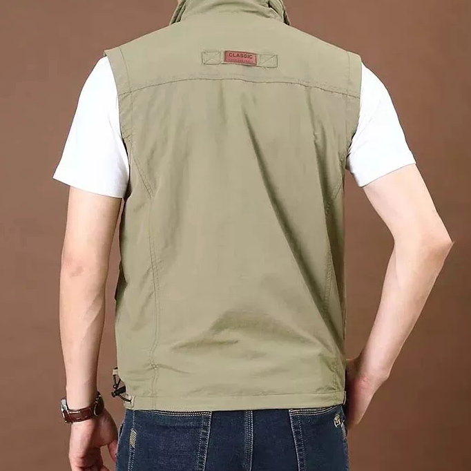 Quick Drying Mesh Multi Pocket Vest