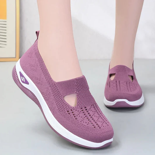 Woven Breathable Soft Sole Shoes