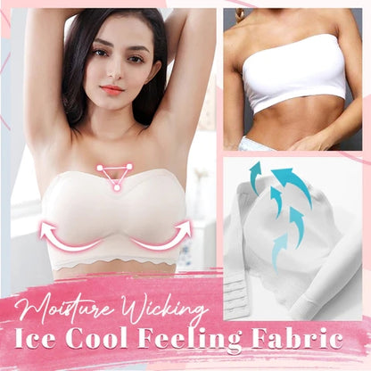 Strapless Bra Ice Silk Non-slip Tube Top