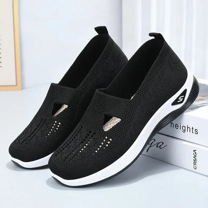 Woven Breathable Soft Sole Shoes