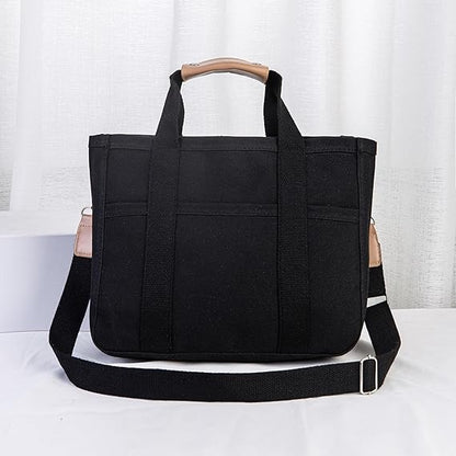 Utility Canvas Tote Bag