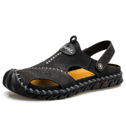 Men's Leather Durable Sandals/Slippers