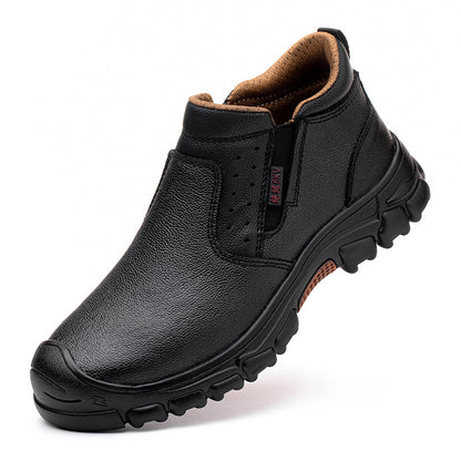 Safety Slip-On Steel Toe Cap Boots