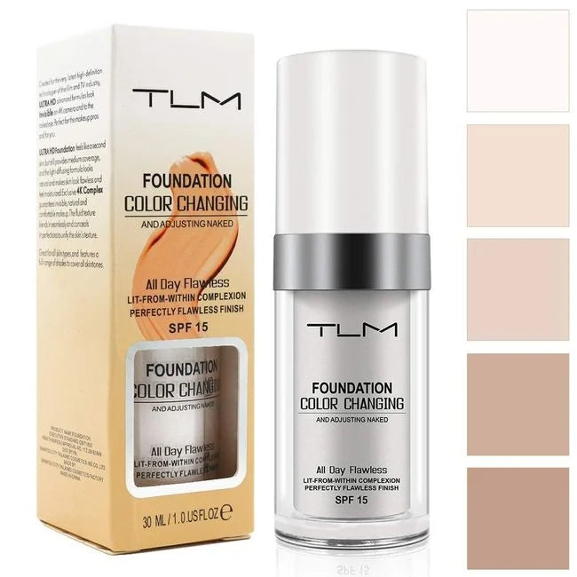 TLM Flawless Colour Changing Foundation