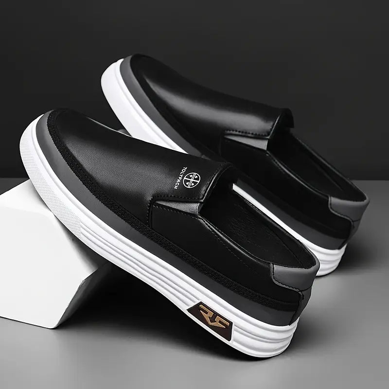 Business & Casual Slip-On Loafers [White Colour]