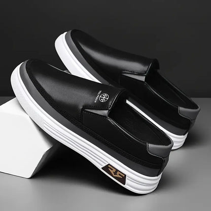 Business & Casual Slip-On Loafers [White Colour]