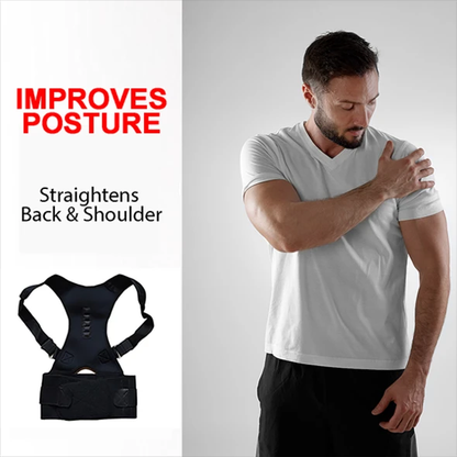 Magnetic Posture Corrective Therapy Back Brace