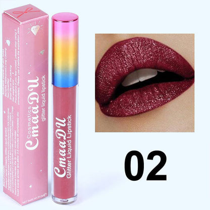 Glitter Lip Gloss【4 colors/Pack】