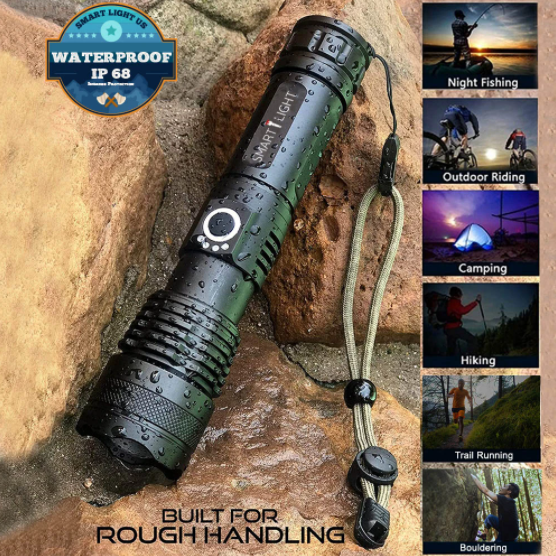 Ultra-Powerful Portable Waterproof Flashlight